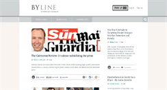 Desktop Screenshot of byline.com